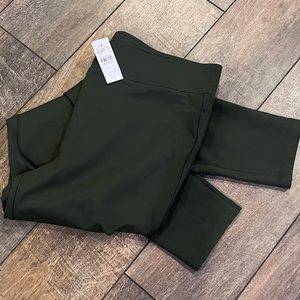Loft Caper Green Ponte Leggings